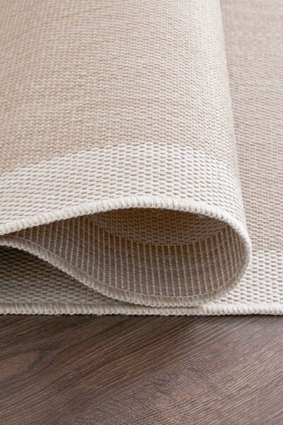 Norway Krem Bej Sisal Halı NR2 Dokuma Hav Toz Vermez Yıkanabilir Mutfak Balkon Koridor Halısı Kilim