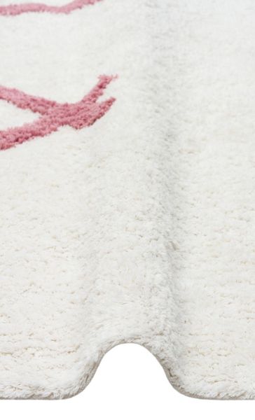 Eko Halı Cotton Bonn Multy XW CBN 04 Kaymaz Taban Yıkanabilir Natural Pamuk Bebek Çocuk Odası Halısı