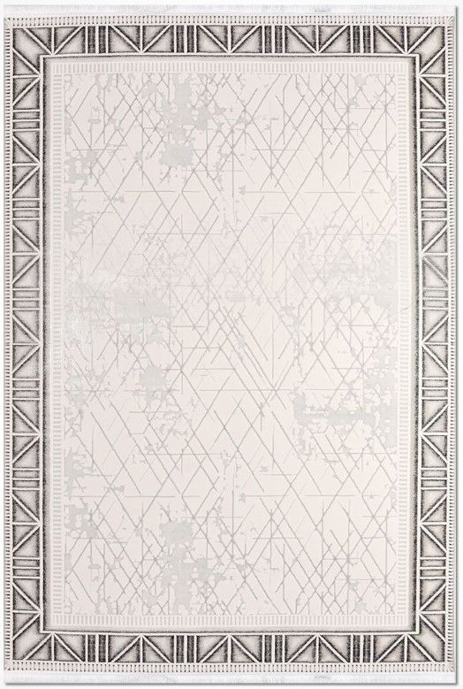 Crea Halı SAFİR - 17357 Modern Dokuma Klasik Desenli Salon Halısı My Crea Home