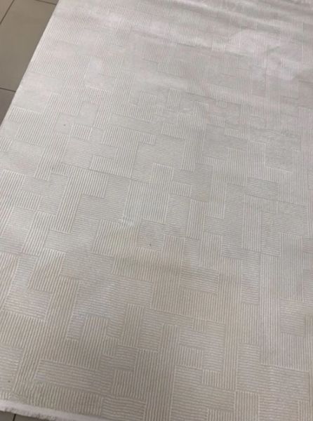 Padişah Lara Koleksiyonu 68931 060 Krem Dokuma Modern Salon Mutfak Halısı Yolluk