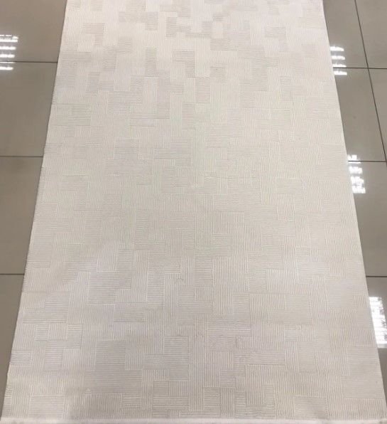 Padişah Lara Koleksiyonu 68931 060 Krem Dokuma Modern Salon Mutfak Halısı Yolluk