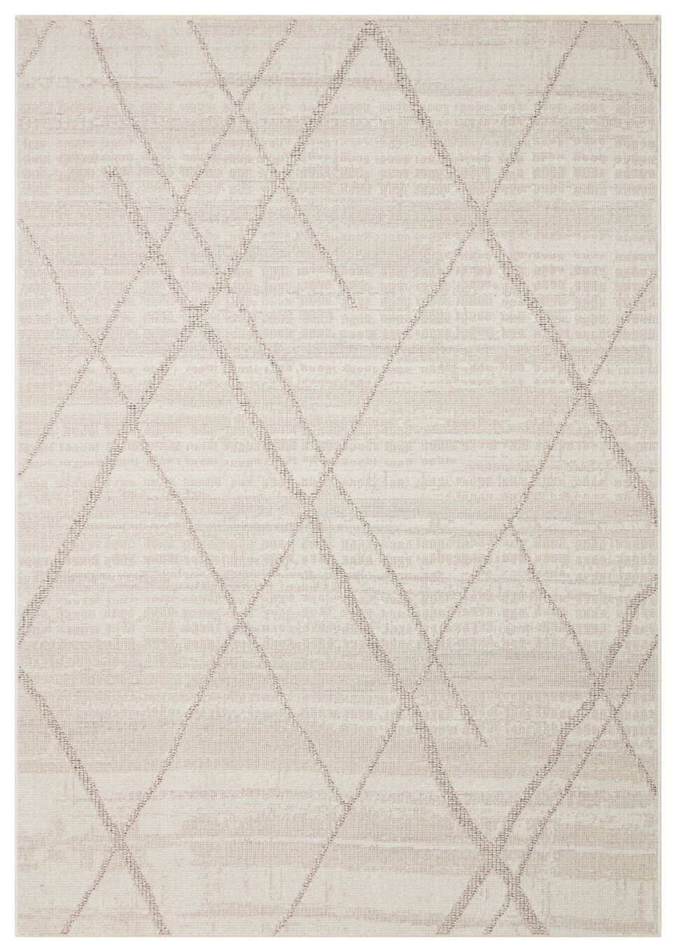 Sahara SHA 03 Cream Grey Naturel ve Yumuşak Tuşeli Modern ve Şık Desenlere Sahip Hav Vermeyen Makine Halısı Soft Salon Oturma Odası Halısı Eko Halı