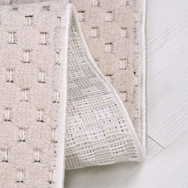 Crea Halı Rey 1859AK Krem Yumuşak Dokulu Modern Halı My Crea Home
