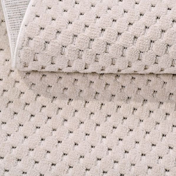 Crea Halı Rey 1859AK Krem Yumuşak Dokulu Modern Halı My Crea Home