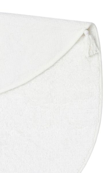 Eko Halı Cotton Bonn Beyaz Kaymaz Taban Yıkanabilir Natural Pamuk Yuvarlak Bebek Çocuk Odası Halısı