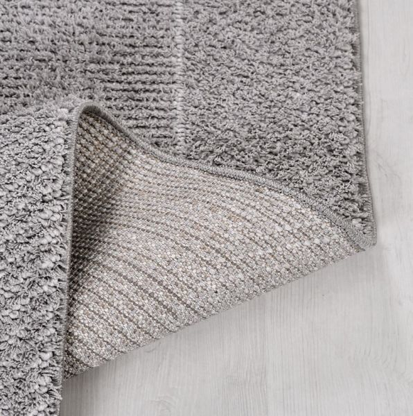 Crea Halı Chester CD05K Gri Ekstra Yumuşak Tuşeli Hav Toz Vermez Salon Halısı My Crea Home