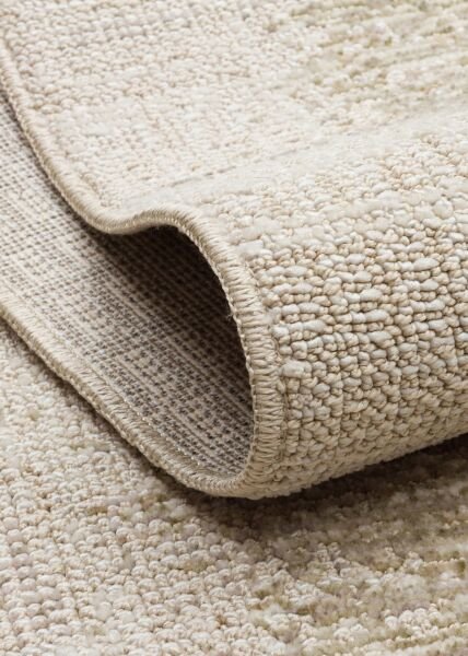 Sahara SHA 04 Cream Green Naturel ve Yumuşak Tuşeli Modern ve Şık Desenlere Sahip Hav Vermeyen Makine Halısı Soft Salon Oturma Odası Halısı Eko Halı