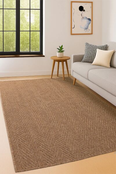 Boho Jüt Tabanlı Hasır Dokuma Örme Bohem Halı Kilim Modern Yıkanabilir Dikdörtgen Jüt Halı Hav Toz Vemez