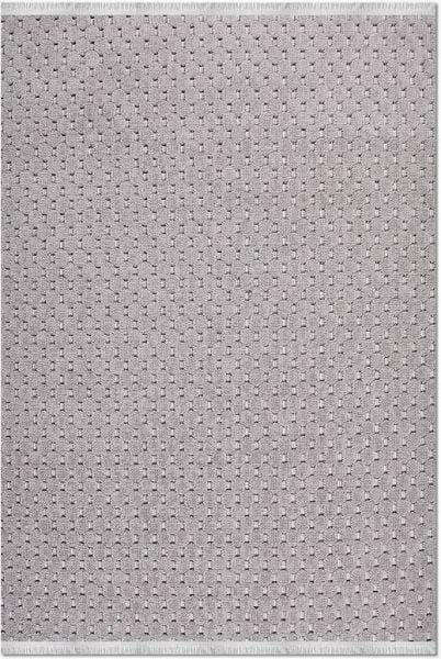 Crea Halı Rey 1860AK Gri Yumuşak Dokulu Modern Halı My Crea Home