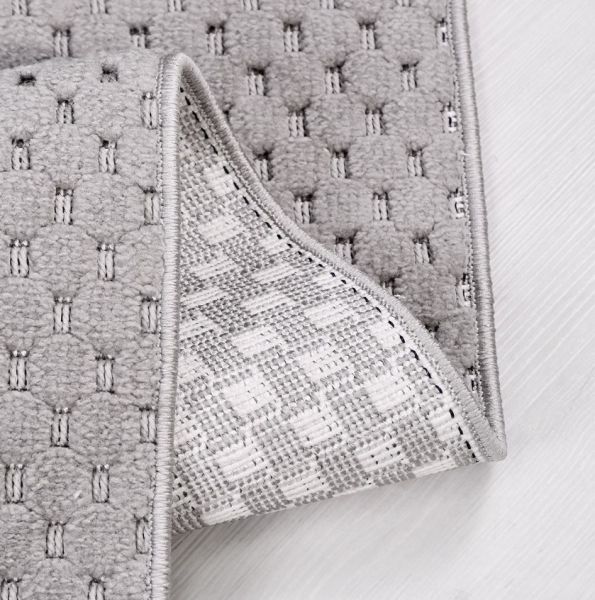 Crea Halı Rey 1860AK Gri Yumuşak Dokulu Modern Halı My Crea Home