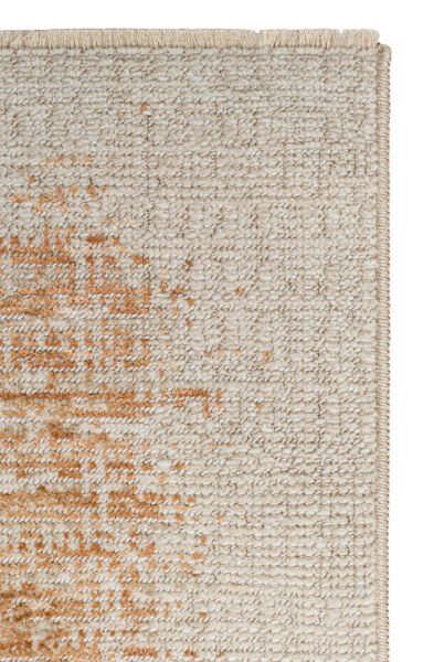 Sahara SHA 04 Cream Terra Naturel ve Yumuşak Tuşeli Modern ve Şık Desenlere Sahip Hav Vermeyen Makine Halısı Soft Salon Oturma Odası Halısı Eko Halı