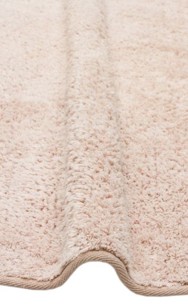Eko Halı Cotton Bonn Bej Kaymaz Taban Yıkanabilir Natural Pamuk Yuvarlak Bebek Çocuk Odası Halısı