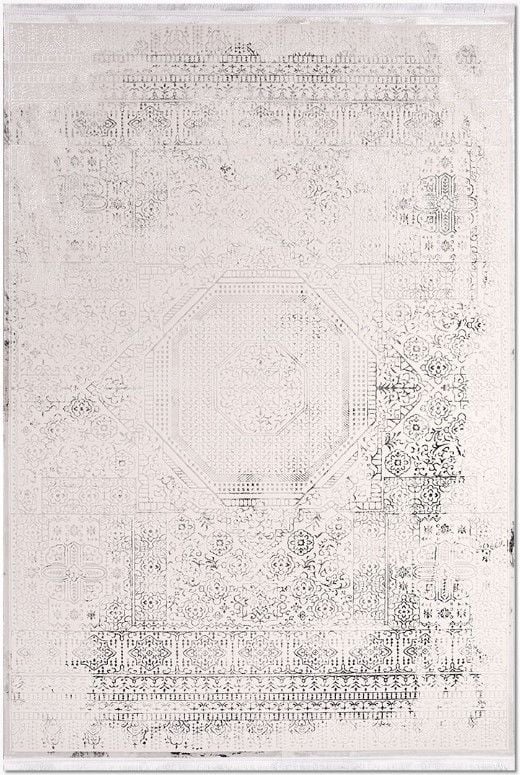 Crea Halı SAFİR - 17355 Modern Dokuma Klasik Desenli Salon Halısı My Crea Home
