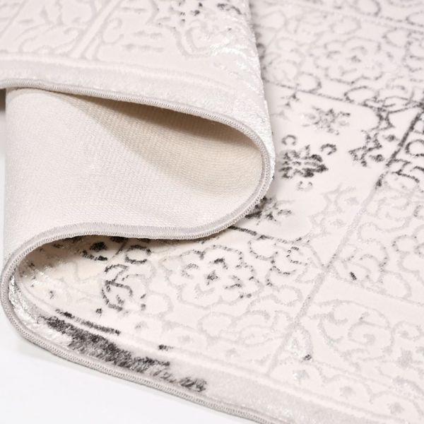 Crea Halı SAFİR - 17355 Modern Dokuma Klasik Desenli Salon Halısı My Crea Home