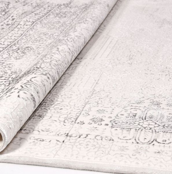 Crea Halı SAFİR - 17355 Modern Dokuma Klasik Desenli Salon Halısı My Crea Home