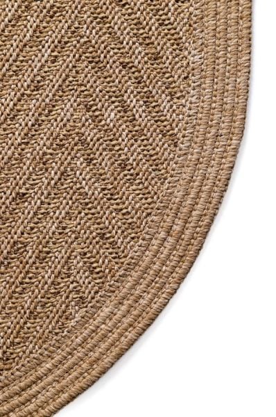 Boho 04 Naturel Oval Jüt Halı Yolluk Jüt Taban Jüt Kilim Hasır Halı Otantik Bohem Halı