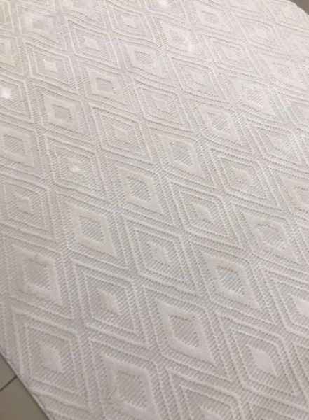 Padişah Lara Koleksiyonu 68926 060 Krem Dokuma Modern Salon Mutfak Halısı Yolluk