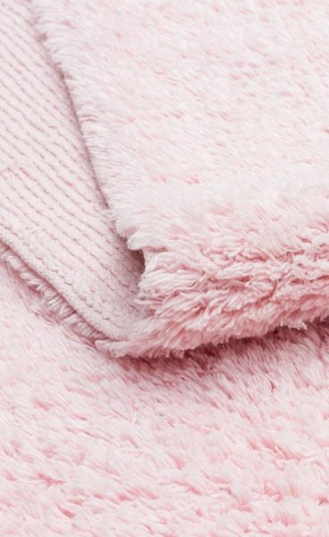 Eko Halı Cotton Bonn Pudra Pembe Kaymaz Taban Yıkanabilir Natural Pamuk Bebek Çocuk Odası Halısı