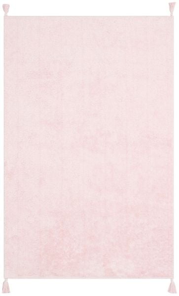 Eko Halı Cotton Bonn Pudra Pembe Kaymaz Taban Yıkanabilir Natural Pamuk Bebek Çocuk Odası Halısı