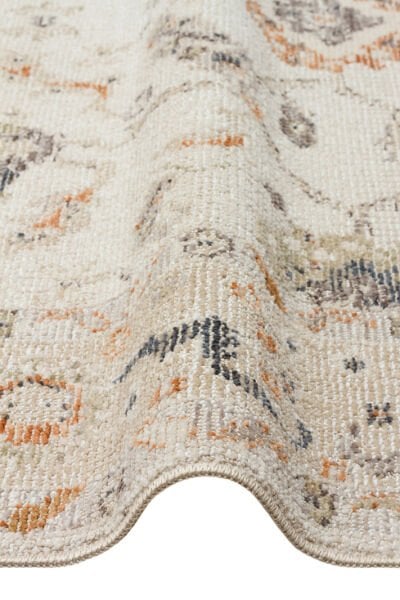 Sahara SHA 05 Cream Beige Naturel ve Yumuşak Tuşeli Modern ve Şık Desenlere Sahip Hav Vermeyen Makine Halısı Soft Salon Oturma Odası Halısı Eko Halı