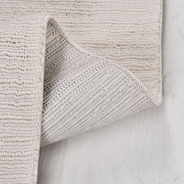 Crea Halı Rozalin RP01K Krem Bukle Dokuma Yumuşak Tuşeli Hav Toz Vermez Salon Halısı My Crea Home