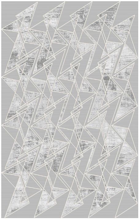 Padişah Lara Koleksiyonu 68918 095 Gri Dokuma Modern Salon Mutfak Halısı Yolluk