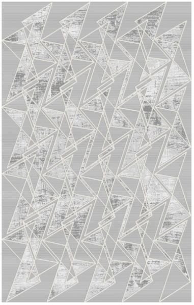 Padişah Lara Koleksiyonu 68918 095 Gri Dokuma Modern Salon Mutfak Halısı Yolluk