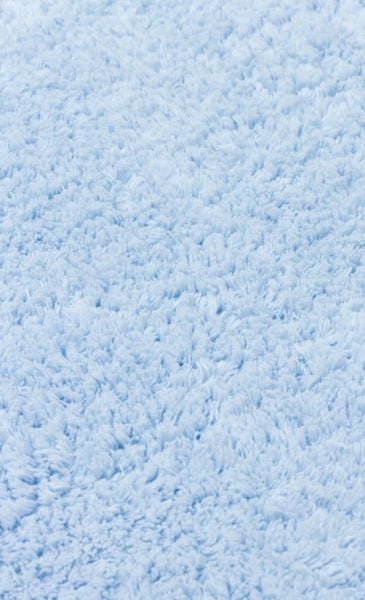 Eko Halı Cotton Bonn CBN Plain Blue Mavi Kaymaz Taban Yıkanabilir Natural Pamuk Bebek Çocuk Odası Halısı
