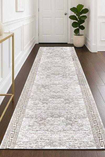 Hayal HYL8 Yumuşak Kadife Kaymaz Taban Dört Mevsim Yıkanabilir Yolluk Dokuma Salon Mutfak Oturma Odası Halısı