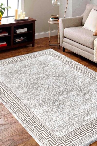 Hayal HYL8 Yumuşak Kadife Kaymaz Taban Dört Mevsim Yıkanabilir Yolluk Dokuma Salon Mutfak Oturma Odası Halısı