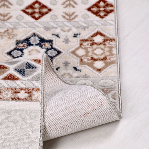 Crea Halı Victoria 1903AK Otantik Desenli Modern Yumuşak Dokulu Halı My Crea Home