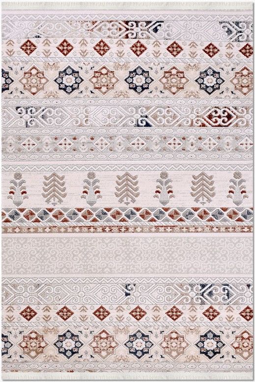 Crea Halı Victoria 1903AK Otantik Desenli Modern Yumuşak Dokulu Halı My Crea Home