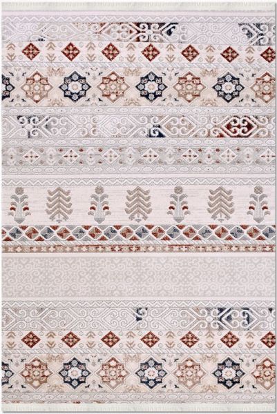 Crea Halı Victoria 1903AK Otantik Desenli Modern Yumuşak Dokulu Halı My Crea Home