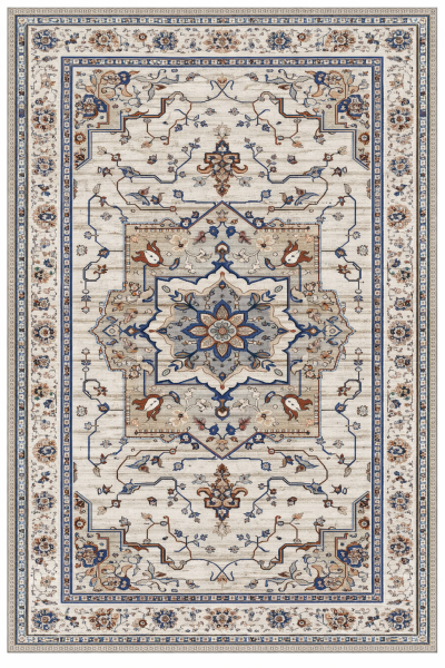 Drom Pamuk Dokuma Taban Kaymaz Şönil Makinede Yıkanabilir Kilim Vintage Etnik Desenli Salon Yatak Odası Mutfak Koridor Yolluk Halı