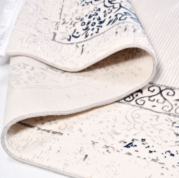 Crea Halı SAFİR - 17350 Modern Dokuma Klasik Desenli Salon Halısı My Crea Home