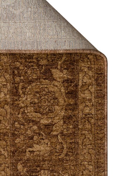 Eko Halı Shiraz SHR 03 Beige Vintage Eskitme Klasik Desenli Yumuşak Dokuma Salon Oturma Odası Halısı