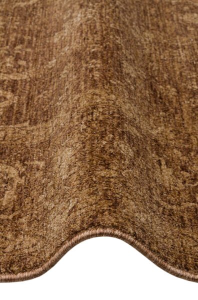 Eko Halı Shiraz SHR 03 Beige Vintage Eskitme Klasik Desenli Yumuşak Dokuma Salon Oturma Odası Halısı