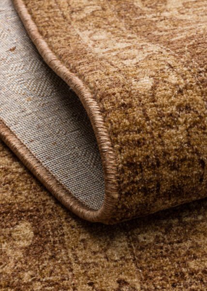 Eko Halı Shiraz SHR 03 Beige Vintage Eskitme Klasik Desenli Yumuşak Dokuma Salon Oturma Odası Halısı