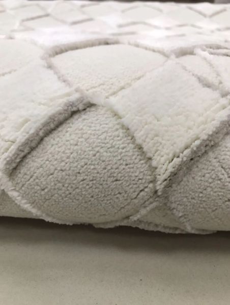 Padişah Lara Koleksiyonu 67878 060 Krem Dokuma Modern Salon Mutfak Halısı Yolluk