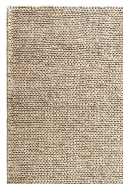 Eko Halı Choti Jüt Smoke Natural Jüt El Dokuma Sisal Kilim Hasır Dokulu Halı
