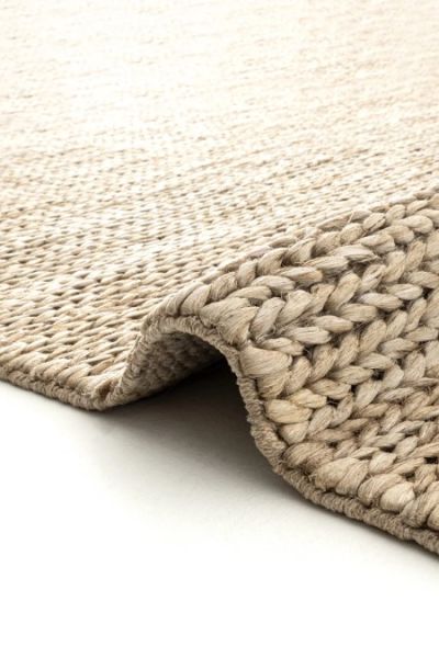 Eko Halı Choti Jüt Smoke Natural Jüt El Dokuma Sisal Kilim Hasır Dokulu Halı