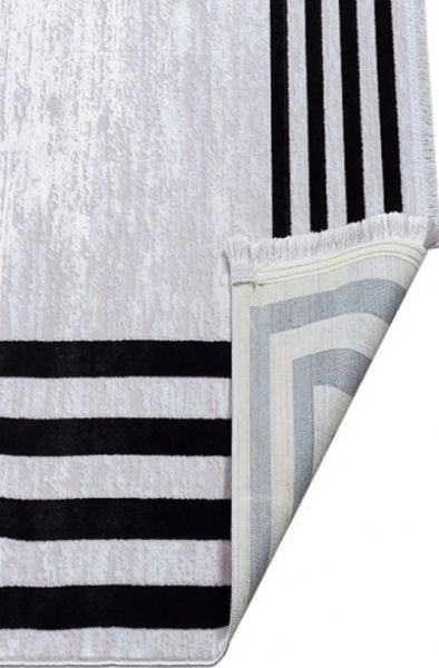 Türkmen Halı Poem Pm04 Bambu Saten Siyah Çerçeveli Modern Halı