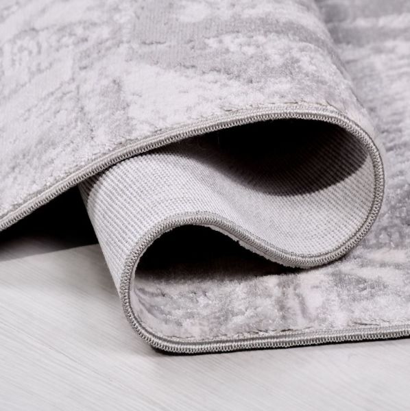 Crea Halı Victoria 1905AK Gri Modern Yumuşak Dokulu Halı My Crea Home