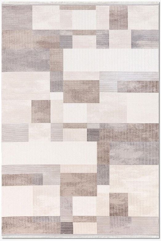 Crea Halı SAFİR - 17417K Modern Dokuma Klasik Desenli Salon Halısı Yolluk My Crea Home
