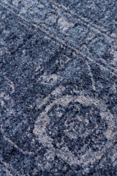 Eko Halı Shiraz SHR 03 Navy Vintage Eskitme Klasik Desenli Yumuşak Dokuma Salon Oturma Odası Halısı