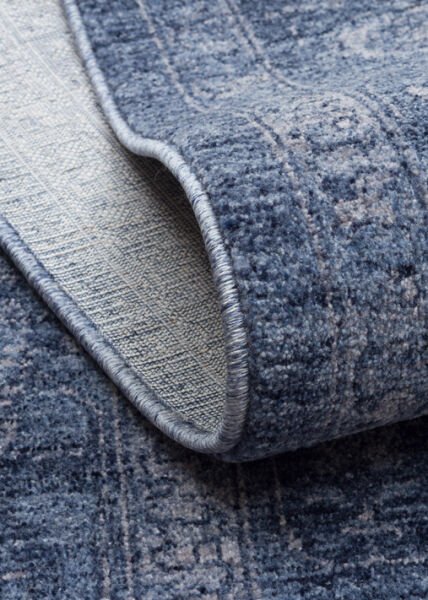 Eko Halı Shiraz SHR 03 Navy Vintage Eskitme Klasik Desenli Yumuşak Dokuma Salon Oturma Odası Halısı