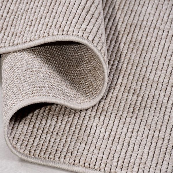 Crea Halı Ecole EC003 Bej Bukle Dokuma Yumuşak Tuşeli Hav Toz Vermez Salon Halısı My Crea Home