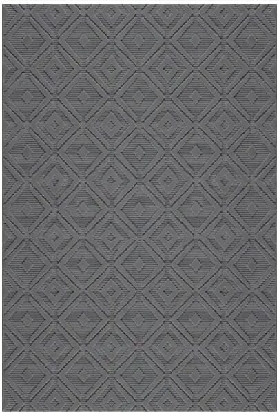 Dinarsu Grace 65403 295 Gri Modern Geometrik Desenli Salon Mutfak Koridor Oturma Odası Halısı