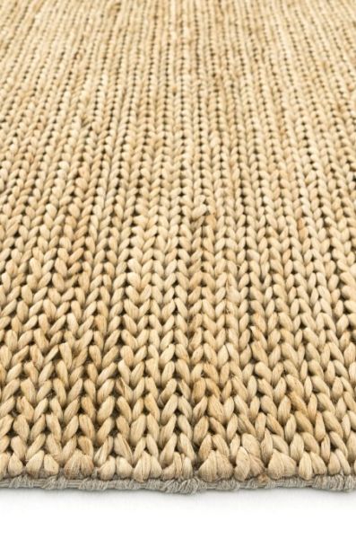Eko Halı Choti Jüt Natural Jüt El Dokuma Sisal Kilim Hasır Dokulu Halı