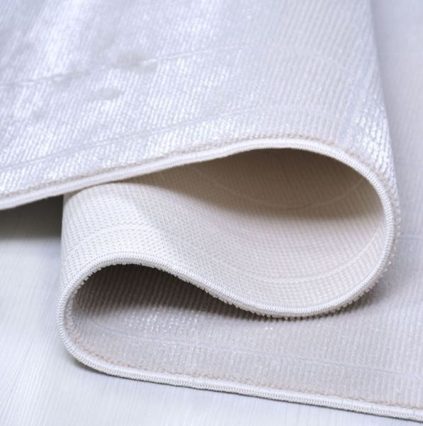 Crea Halı SAFİR - 17418K Modern Dokuma Klasik Desenli Salon Halısı Krem Yolluk My Crea Home